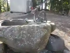 岡神社の手水