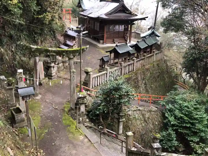 天別豊姫神社の末社・摂社