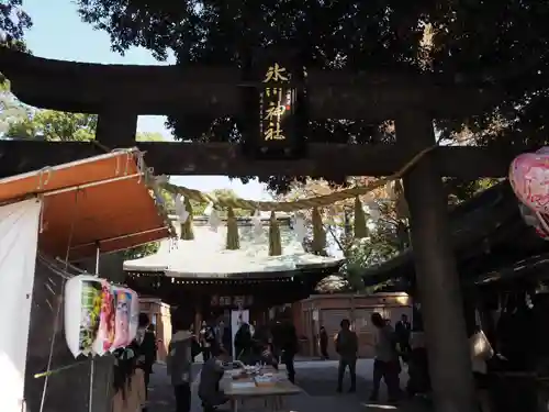 川越氷川神社の鳥居