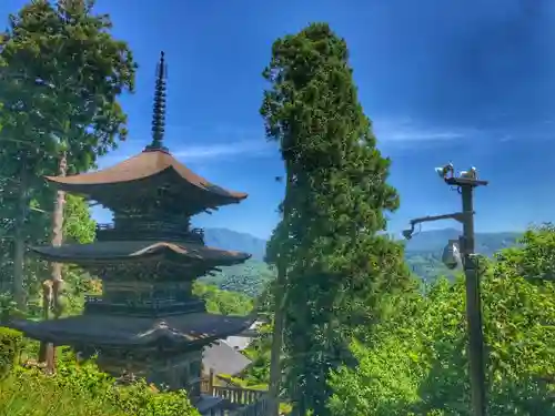 国宝 大法寺の景色