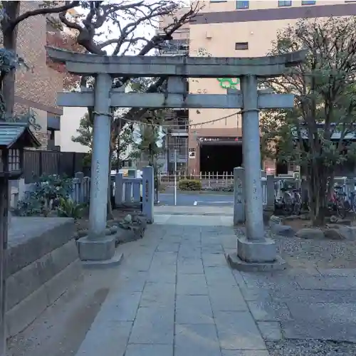 御園神社の鳥居