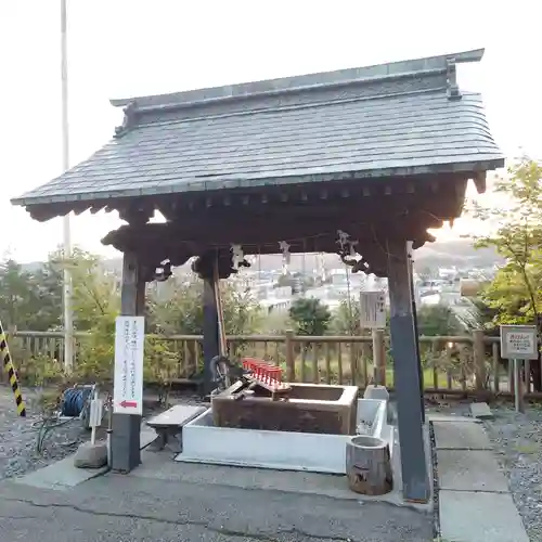 浦幌神社・乳神神社の手水