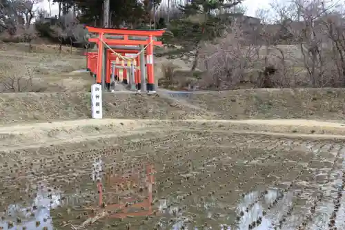 高屋敷稲荷神社の鳥居