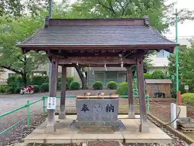 七郷神社の手水舎