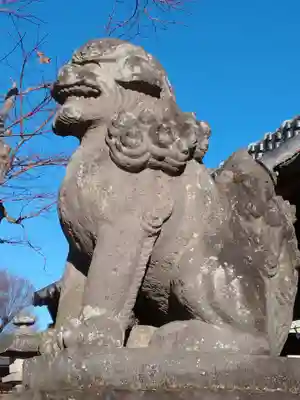 境香取神社の狛犬