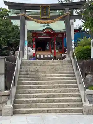 綱敷天満宮の鳥居