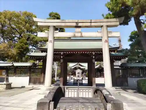 六郷神社の鳥居