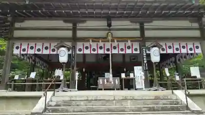 丹生川上神社(中社)の本殿・本堂