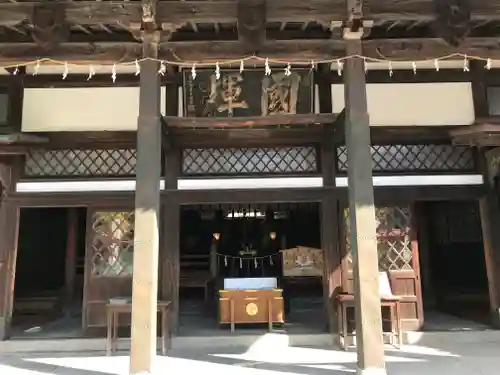 甲宗八幡宮の本殿