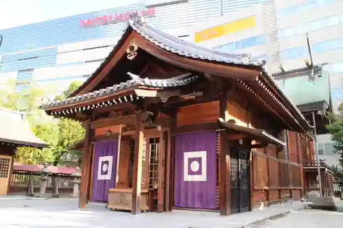 警固神社の本殿