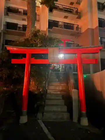 熱川湯権現の鳥居