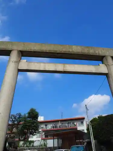 簸川神社の鳥居