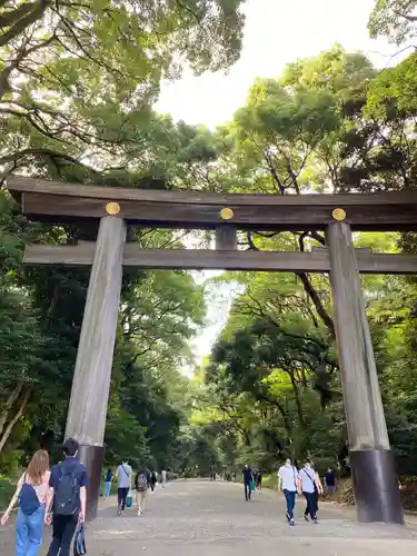 明治神宮の鳥居