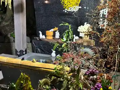 東海市熊野神社の手水舎