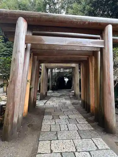 銭洗弁財天宇賀福神社の鳥居