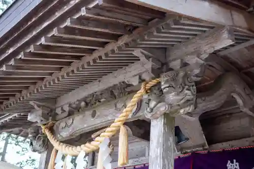 坪沼八幡神社の本殿