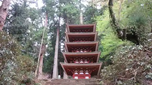 室生寺の塔