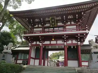 篠崎八幡神社の山門・神門