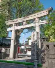 麻布氷川神社の景色