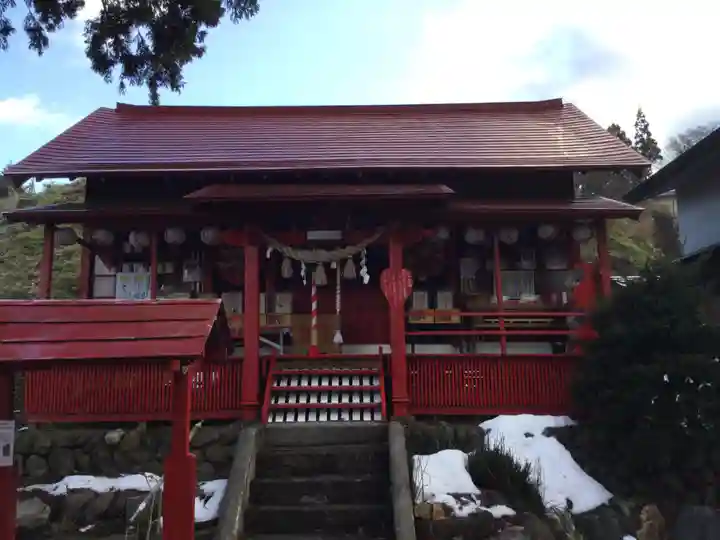 鹿角八坂神社の本殿・本堂