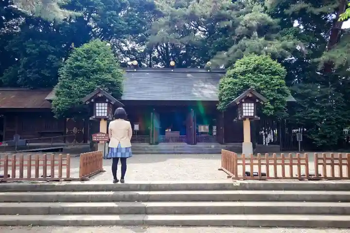埼玉縣護國神社の本殿・本堂