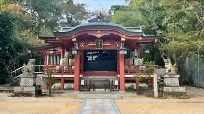 岡本八幡神社の本殿・本堂