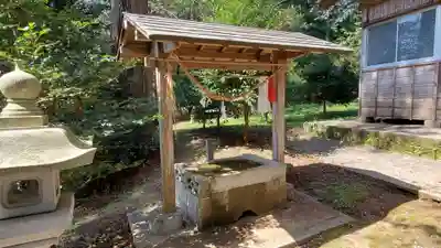 八幡神社の手水舎