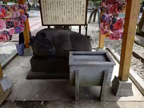 榴岡天満宮の狛犬