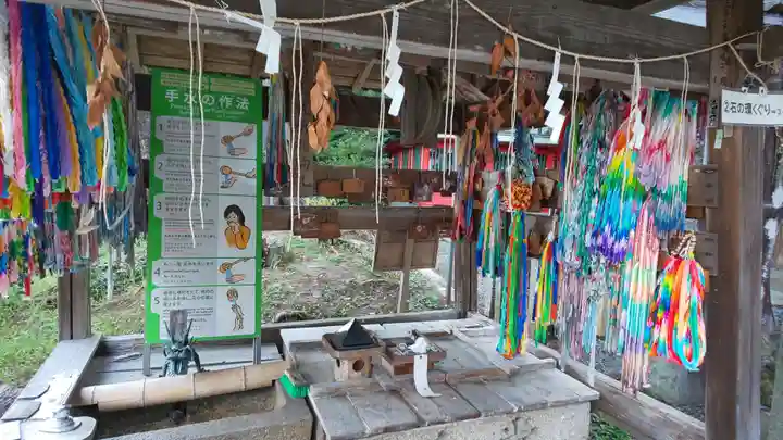 稗田野神社(薭田野神社)の手水舎