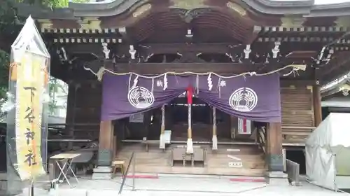 下谷神社の本殿