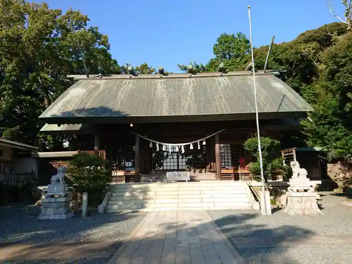 大岩神明宮の本殿・本堂