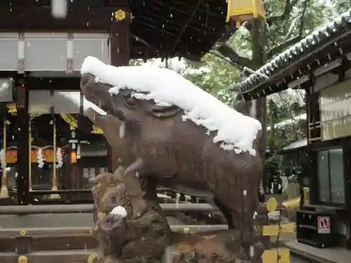 護王神社の狛犬