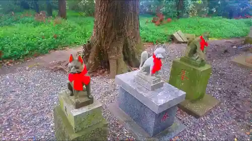 息栖神社の狛犬