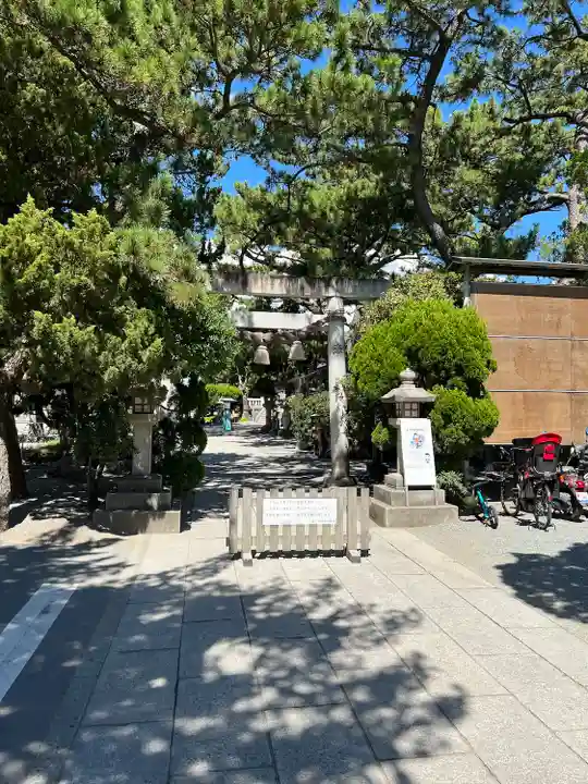 森戸大明神(森戸神社)の鳥居
