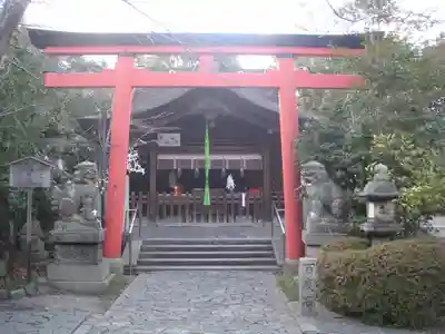 漢國神社の鳥居