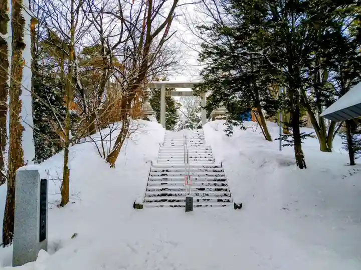 東神楽神社の鳥居
