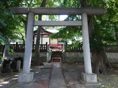 用賀神社の鳥居