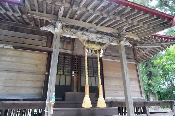 帳附神社の本殿・本堂