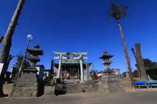 熊野福藏神社の鳥居