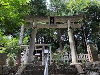 坂本八幡神社の鳥居