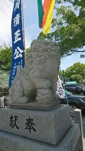 加藤神社の狛犬