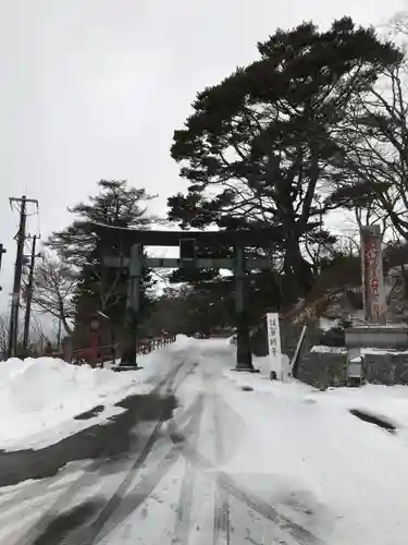 日光二荒山神社中宮祠の鳥居