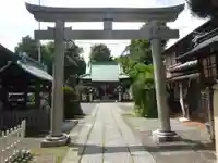 高円寺天祖神社の鳥居