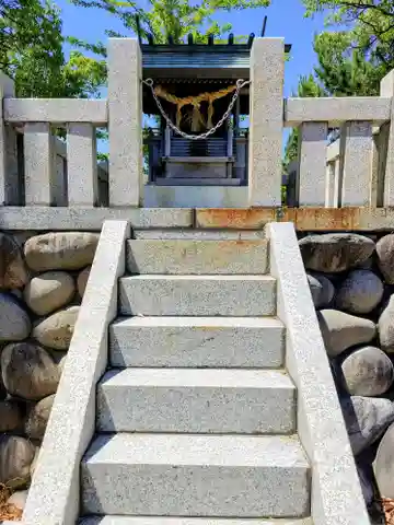 鍋田神明社の本殿・本堂