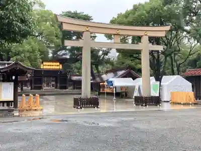 明治神宮の鳥居