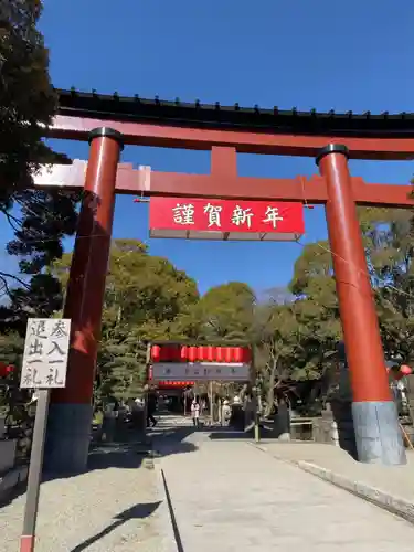 平塚八幡宮の鳥居