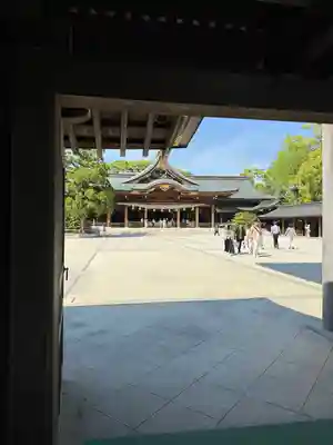 寒川神社の本殿・本堂