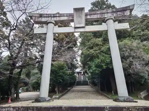 八柱神社の鳥居