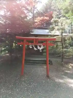 村檜神社の鳥居