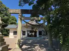 都波岐奈加等神社の鳥居